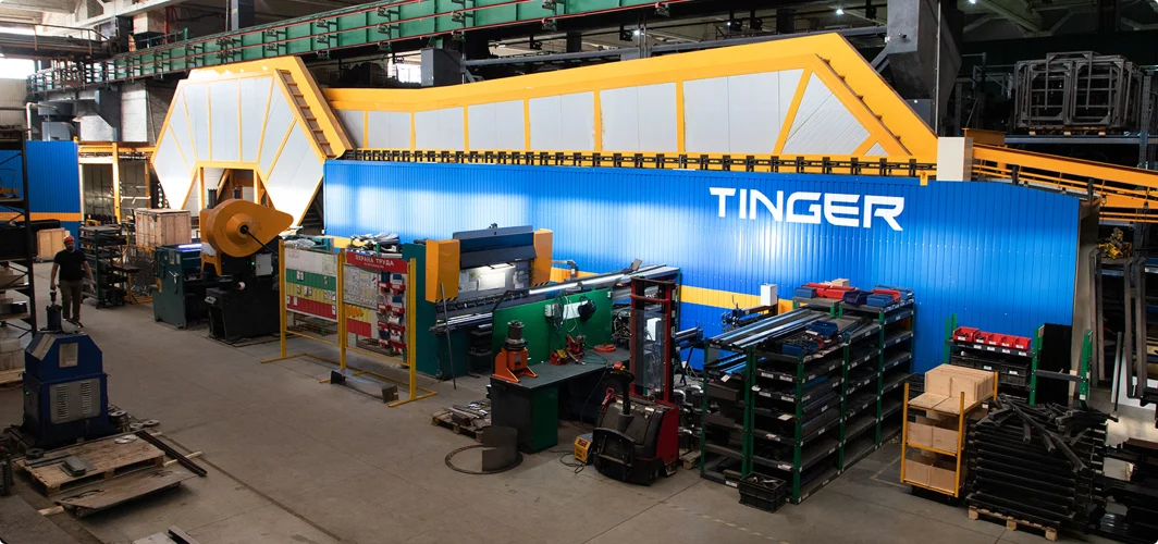 Производственное помещение группы компаний TINGER